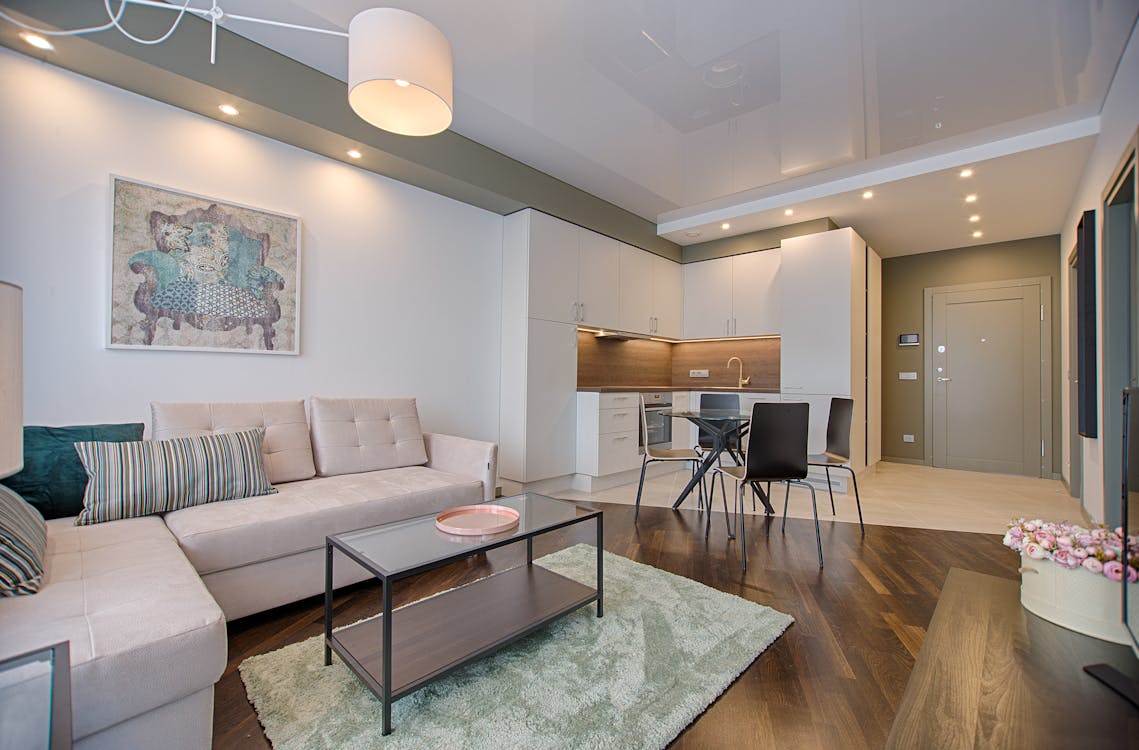 Minimalist Sanctuary - A Serene Living Space